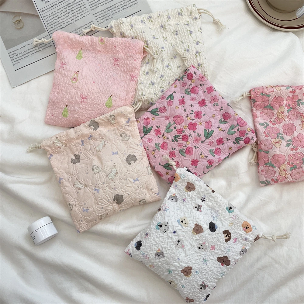 การ์ตูน Drawstring กระเป๋าเครื - Korean Skincare Routine บทวิจารณ์และราคา