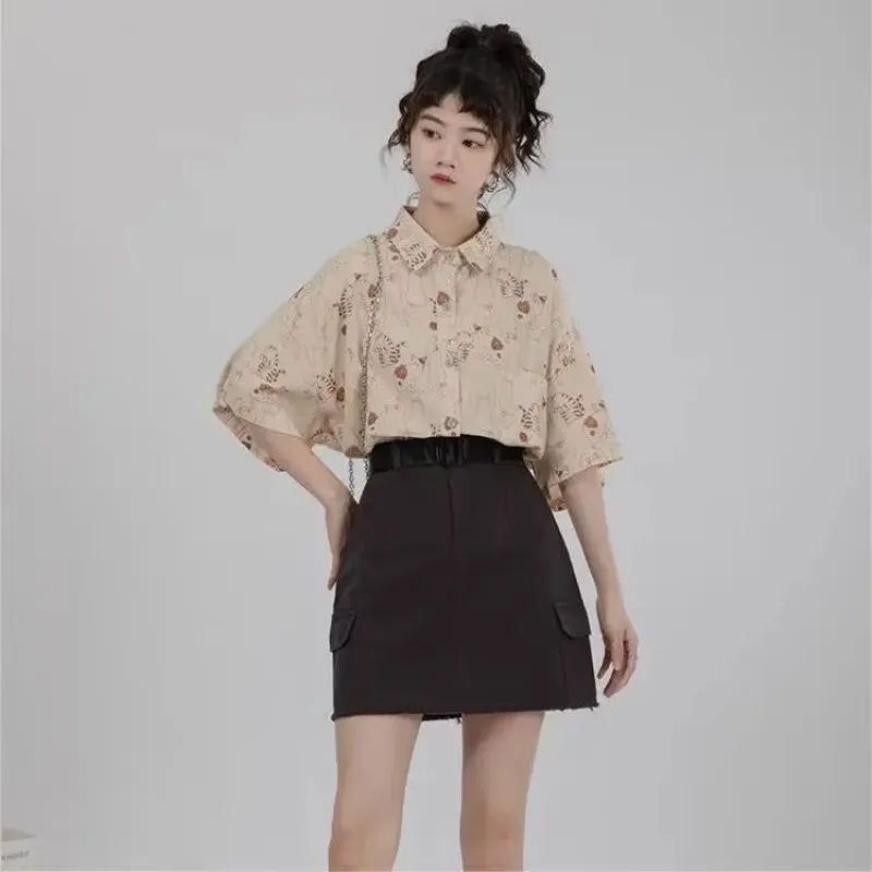 เสื้อผู้หญิง Corduroy Patch กร - Korean Student Lifestyle บทวิจารณ์และราคา