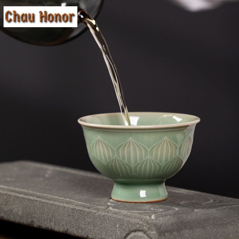 100ml Handmade Longquan Celado - Celadon Ceramic Cup บทวิจารณ์และราคา