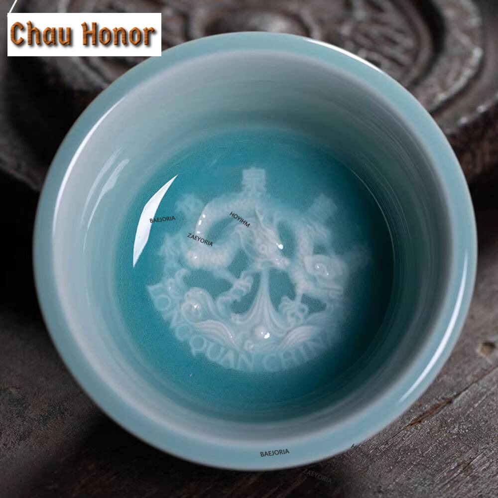 ถ้วยน้ำชาศิลาดล Longquan คุณภา - Celadon Ceramic Cup บทวิจารณ์และราคา