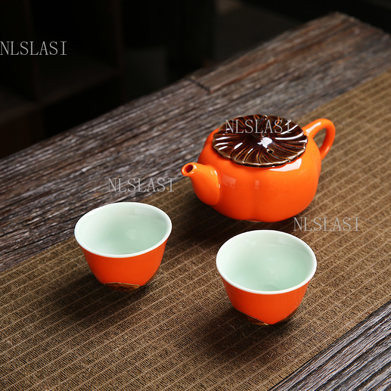 ชุดน้ำชาเซรามิกสีส้มแดงพร้อมภา - Celadon Ceramic Cup บทวิจารณ์และราคา