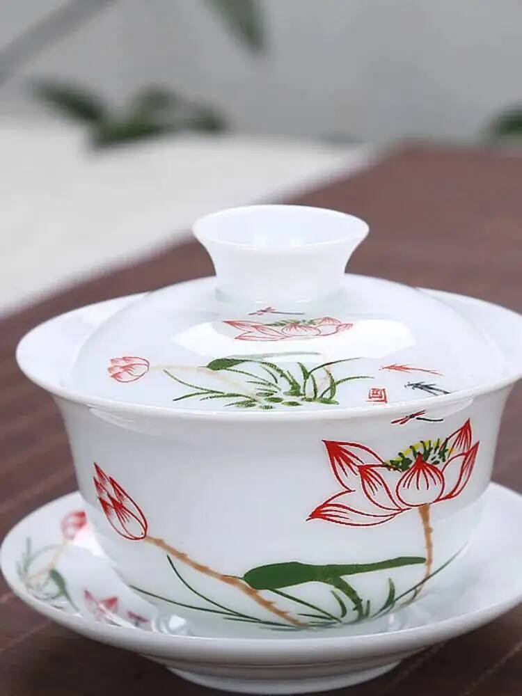 ชามเซรามิกสีขาวขนาด 3.8 นิ้ว พ - Celadon Ceramic Cup บทวิจารณ์และราคา