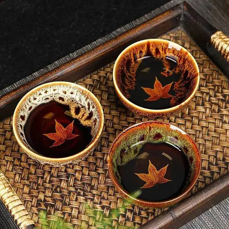 แก้วชาเมเปิ้ลลีฟ เคลือบสีด้วยเ - Celadon Ceramic Cup บทวิจารณ์และราคา